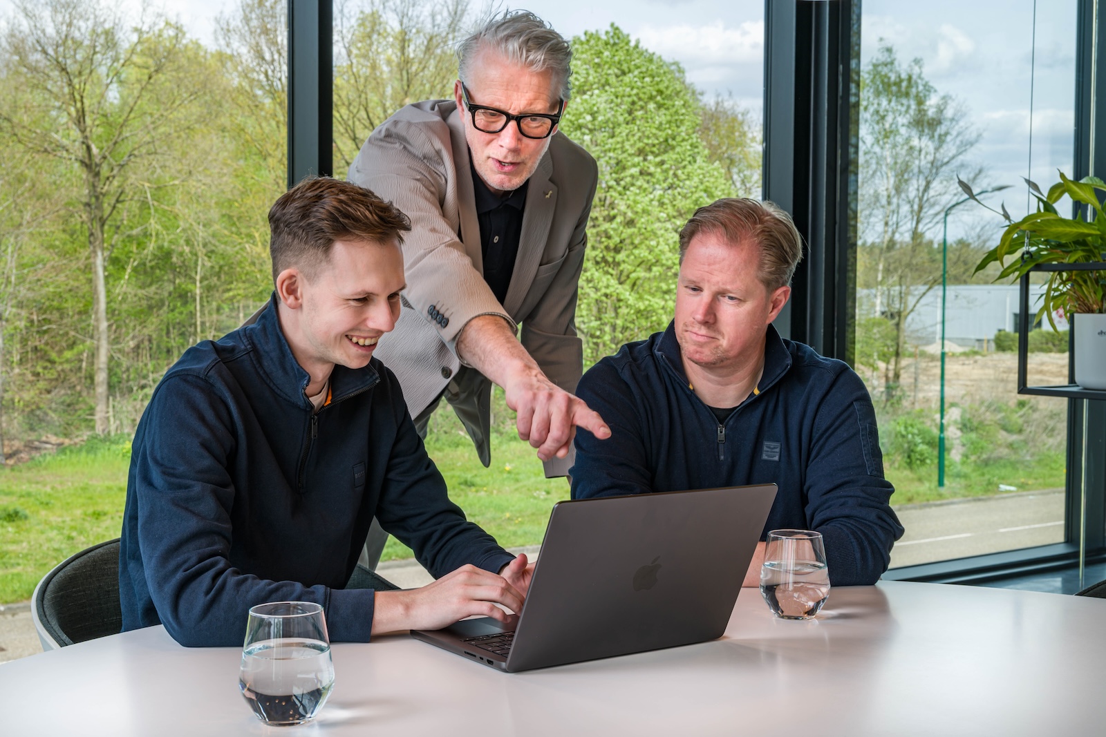 EchoChat team collaboration session